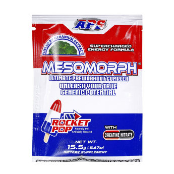APS Mesomorph v3 1 порц Mesomorph – это полноценный предтренировочный порошок, мощная формула, разжигающая экстремальную энергию, взрывающая вены, и борющаяся с утомлением.