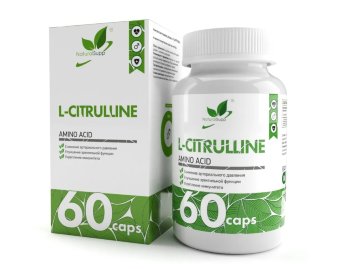 NATURALSUPP Vegan L-Citrulline 500мг (60 капсул) NATURALSUPP Vegan L-Citrulline 500мг (60 капсул)