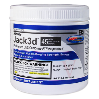 USP Jack 3d (45 порций) Новая формула легендарного предтренировочника Jack 3d от компании USPlabs (США)