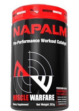 MuscleWarfare Napalm (45 порций) Всего одна порция NAPALM и Вы узнаете, что такое настоящая мощь!