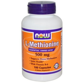 NOW L-Methionine 500 mg (100 капсул) 