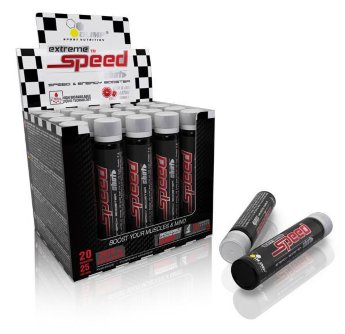Olimp Extreme Speed Shot (20 ампул) Extreme Speed Shot - инновационный моментально действующий энергетический препарат, который очень удобен в использовании.