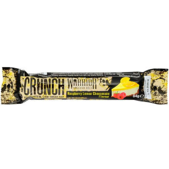 WARRIOR Crunch Bars 64 г Невообразимо вкусный, многослойный, хрустящий протеиновый батончик, стирает границы между спортивным питанием и кондитерскими изделиями!