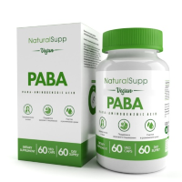 NATURALSUPP Vegan PABA Vitamin B10 200мг (60 капсул)