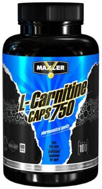 MAXLER L-Carnitine 750mg (100 капсул) L-Carnitine 750mg – это концентрированная добавка на основе L-карнитина. L-карнитин – аминокислота, синтезируемая в организме человека, родственная витаминам группы В. L-карнитин способствует преобразованию энергии из свободных жирных кислот, снижает усталость, улучшает обмен веществ, снижает избыточную массу тела, а также повышает иммунитет, нормализует сердечно-сосудистую деятельность, успокаивает нервную систему, дает чувство бодрости и хорошее настроение. Максимальное жиросжигающее действие L-карнитина проявляется в сочетании с интенсивными спортивными тренировками – занятиями аэробикой и фитнесом.