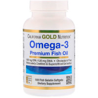 CALIFORNIA GOLD NUTRITION Omega-3 (100 капсул)