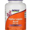 NOW Alpha-Lipoic Acid 250mg (120 вегкапсул) - 