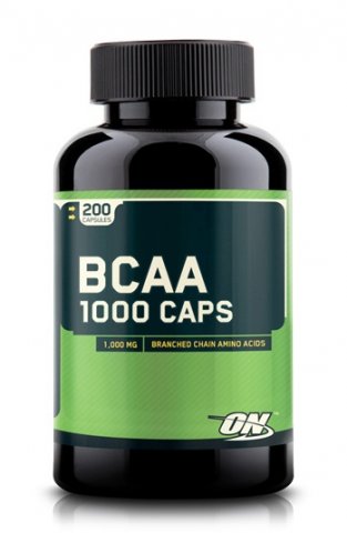 OPTIMUM NUTRITION BCAA 1000 Caps (200 капсул) ON BCAA 1000 caps – это высокотехнологичный комплекс, разработанный компанией Optimum Nutrition, состоящий из незаменимых аминокислот с разветвлённой боковой цепочкой BCAA, которые по праву считаются основными строительными блоками мышечных тканей и волокон.