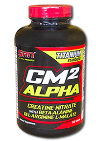 SAN CM2 Alpha (240 таблеток) CM2 Alpha - является первым препаратом с креатином, формула которого модифицирована на молекулярном уровне.