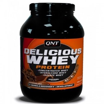 QNT Delicious Whey (2,27 кг) DELICIOUS WHEY PROTEIN от QNT – это источник высококачественного протеина, который стимулирует рост мышц и сохраняет мышечную массу.

Смесь из изолята, концентрата и гидролизата сывороточного протеина обеспечивает всеми необходимыми аминокислотами.

DELICIOUS WHEY PROTEIN имеет поистине превосходный вкус, так что вы не будете разочарованы.