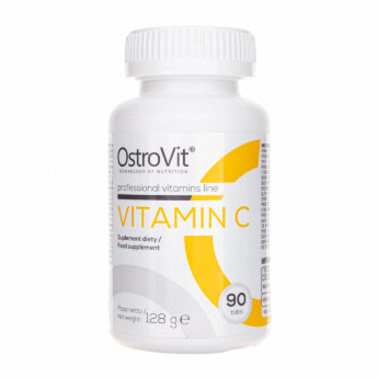 OSTROVIT Vitamin C 1000мг (90 таблеток) OstroVit VITAMIN C был создан с целью улучшения функционирования иммунной системы. 