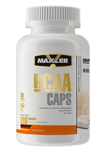 MAXLER EU BCAA CAPS (180 капсул) MAXLER EU BCAA CAPS 180 кап