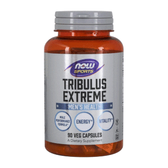 NOW Tribulus Extreme (90 вегкапсул) NOW Трибулус Extreme предназначается для мужской работоспособности и выносливости. Значительно увеличивает величину и силу мышц у спортсменов, поскольку тестостерон является мощным анаболическим гормоном.