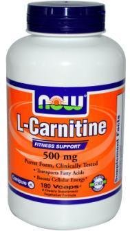 NOW L-Carnitine 500mg (180 капсул) L-Карнитин является аминокислотой, которая помогает поддерживать общее здоровье.
Способствует: фитнесс-поддержке, транспорту жирных кислот, выработке энергии.