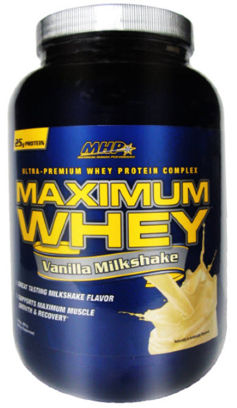 MHP Maximum Whey 2lb (0,9кг) Maximum Whey - сывороточный протеин с великолепным молочным вкусом!