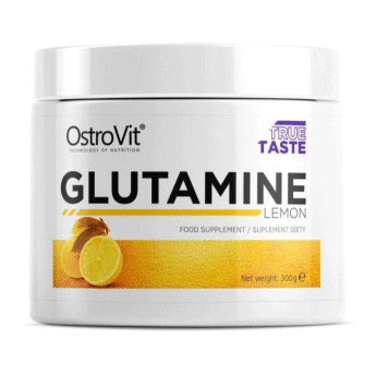 OSTROVIT L-Glutamine (300 г) L-GLUTAMINE + TAURINE: способствует наращиванию мышечной массы, поддерживает синтез белка, ускоряет восстановление после тренировки, предотвращает перетренированность,  повышает концентрацию, подавляет мышечный катаболизм.