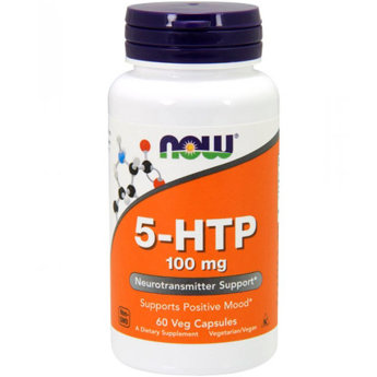 NOW 5-HTP 100мг (60 вегкапсул) NOW 5-HTP - это натуральный антидепрессант без побочных эффектов.