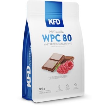 KFD Premium WPC (700 г) Premium WPC 80 от KFD Nutrition - это 100% чистый концентрат сывороточного белка высокого качества.

Этот протеин отличается прекрасным вкусом, быстро растворяется, при этом не образуя пены. Как и во всех продуктах KFD, в Premium WPC 80 нет красителей, консервантов и примесей растительных белков, а широкая вкусовая линейка не оставит равнодушным никого.
