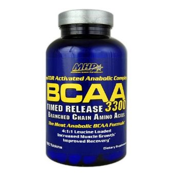 MHP BCAA 3300 (120 таблеток) BCAA 3300 - аминокислоты с разветвленной цепью продолжительного усвоения! BCAA 3300 содержит в два раза больше лейцина! Поставьте свое тело на путь анаболизма!