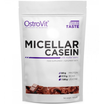 OSTROVIT Micellar Casein 700 г Протеин Micellar Casein от OstroVit обеспечит подпитку ваших мышц необходимыми для роста нутриентами в ночной период, когда они оказываются особенно уязвимыми.