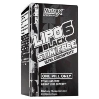 NUTREX Lipo-6 Black Ultra Stim Free 60 кап
