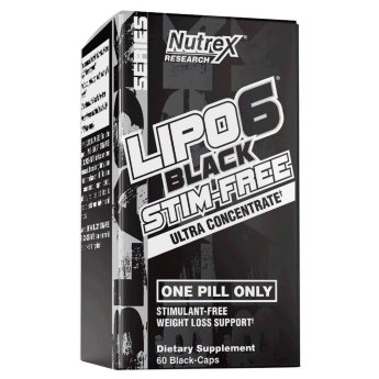 NUTREX Lipo-6 Black Ultra Stim Free 60 кап NUTREX Lipo-6 Black Ultra Stim Free 60 кап