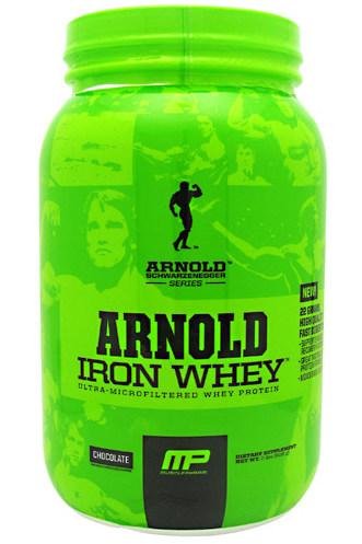 Arnold Series Iron Whey 2lb (0,9кг) Отличный сывороточный протеин, созданный компанией MusclePharm, объединившись с легендой бодибилдинга Арнольдом Шварценнеггером.