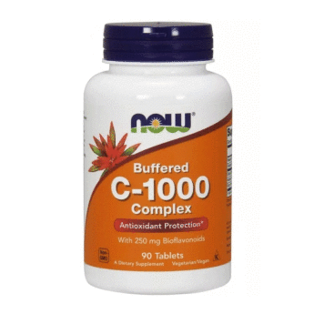 NOW C-1000 Complex (90 таблеток) NOW C-1000 - эта мощная натуральная формула сочетает в себе витамин С с естественными биофлавоноидами, Асеролой (дикой вишней) и рутином. Улучшает работу защитных функций иммунитета.