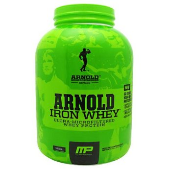 Arnold Series Iron Whey 5lb (2,27кг) Отличный сывороточный протеин, созданный компанией MusclePharm, объединившись с легендой бодибилдинга Арнольдом Шварценнеггером.