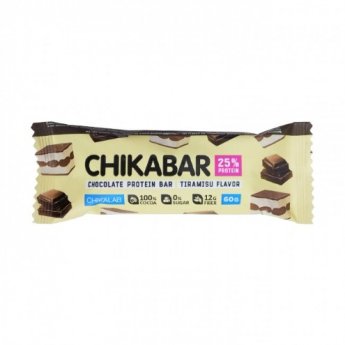 BOMBBAR Chikalab Батончик глазированый 60г Новинка от BOMBBAR - новые батончики Chikabar, которые изготовлены с использованием высококачественного европейского белка.

Их начинка, и молочный шоколад содержат только натуральные ароматизаторы и подсластители. Благодаря этому Chikabar порадует вас пользой, вкусом и умеренной сладостью. И наконец - приятной ценой.

Вы можете взять с собой батончики Chikabar от Bombbar на учебу, на работу, в спортзал, в дорогу и даже к столу или в подарок. Вкусная радость для Вас и Ваших друзей!