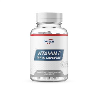 GENETICLAB Vitamin C (60 капсул) Vitamin C от GeneticLab - то, что нужно для поддержания иммунитета, здоровья кровеносных сосудов и вен, для красоты кожи.