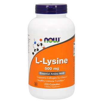 NOW L-Lysine 500 мг (250 вегкапсул) NOW L-Lysine 500 мг (250 вегкапсул)
