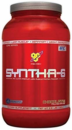 BSN Syntha-6 2,91lb (1,32кг) Легендарный комплексный протеин от компании BSN. Один из самых вкусных и сбалансированных добавок для спортсменов.