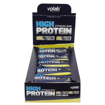 Протеиновый батончик VPlab High Protein Bar 100гр (1шт) Протеиновый батончик VPlab High Protein Bar