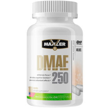 MAXLER USA DMAE 250mg (100 таблеток) Уникальный и эффективный препарат. Способствует здоровой умственной деятельности. Имеет ярко выраженное антидепрессантное действие.