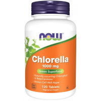 NOW Chlorella 1000 мг (120 таблеток)