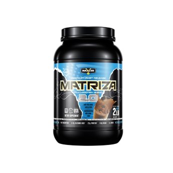 MAXLER Matriza 2lb (908 г) Matriza представляет собой комплекс высококачественных белков (сывороточный протеин, молочный протеин), который способствует максимальному росту и поддержанию мышечной массы. 23 грамма белка на порцию – это особенно необходимо тем, у кого долгие и интенсивные тренировки.