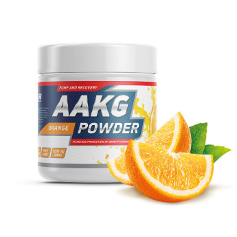 GENETICLAB AAKG Powder (150 г) AAKG - условно незаменимая аминокислота, стимулирует выработку оксида азота (NO).

Обладает гипотензивными, спазмолитическими и противотромбозными свойствами.

AAKG увеличивает мышечную силу и выносливость, и дает ощутимую накачку (памп) мышц.