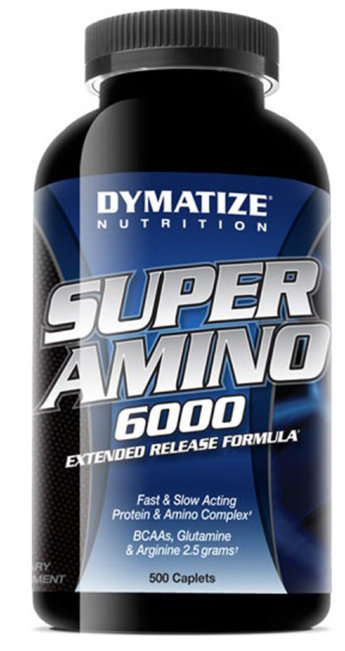 Dymatize Super Amino 6000 (500 таблеток) Продукт Super Amino 6000 от бренда Dymatize был разработан в качестве сильнейшей аминокислотной питательной добавки из доступных на рынке.