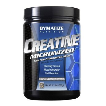 Dymatize Creatine Monohydrate (0,5кг) Creatine Monohydrate от Dymatize (DCM) дает 100% чистый моногидрат креатин, полученный из источников животного происхождения.