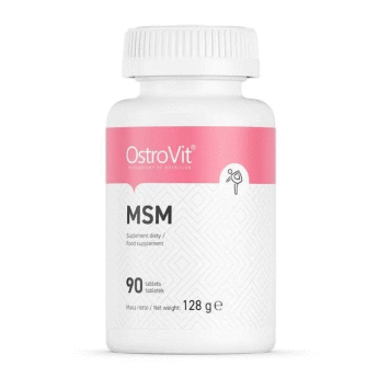 OSTROVIT MSM 1000 мг 90 таб OstroVit MSM - это пищевая добавка, рекомендованная при проблемах с суставами, а также для улучшения состояния волос, кожи и ногтей.

