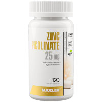 MAXLER USA Zinc Picolinate 25 мг (120 вегкапсул)
