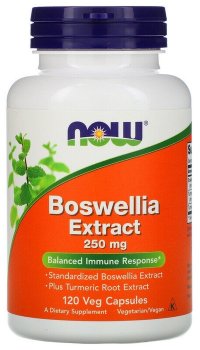NOW Boswellia Extract 250 мг (120 вегкапсул)