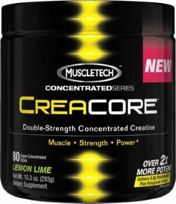 MuscleTech CreaCore (80 порций) CreaCore от MuscleTech - это уникальная комбинация концентрированного порошка креатина и пажитника, что способствует еще большему увеличению мышечной массы и силы.