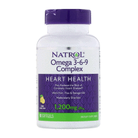 NATROL Omega 3-6-9 complex 1200 мг Лимонная (90 софтгелей)