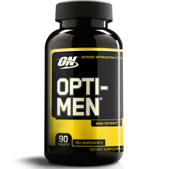OPTIMUM NUTRITION Opti-Men 90 таб Opti-Men от Optimum Nutrition это удивительный комплекс, специально для мужчин, содержащий в составе витамины, минералы, антиоксиданты, ферменты.