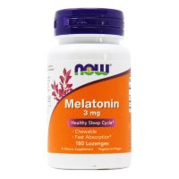 NOW Melatonin 3 мг (180 леденцов)