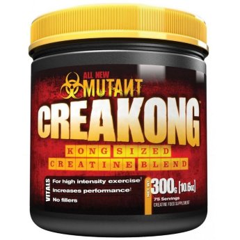 PVL Mutant Creakong (0,3кг) Топ-3 креатина помогает нарастить мышечную массу и увеличить силу.