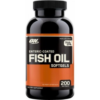OPTIMUM NUTRITION Fish Oil (200 капсул) Рыбий жир от компании Optimum Nutrition