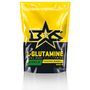BINASPORT L-glutamine Powder 200г В качестве вкусовых наполнителей BS l-GLUTAMINE Powder содержит только натуральные ингредиенты европейских производителей. BS l-GLUTAMINE является важнейшей из «заменимых» (синтезируемых в организме человека) аминокислот.